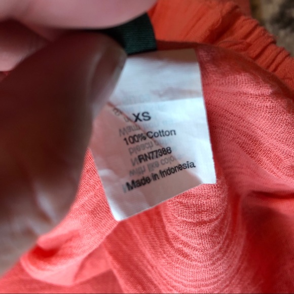 J.Crew Coral Strapless Bow Mini Dress - Picture 7 of 8